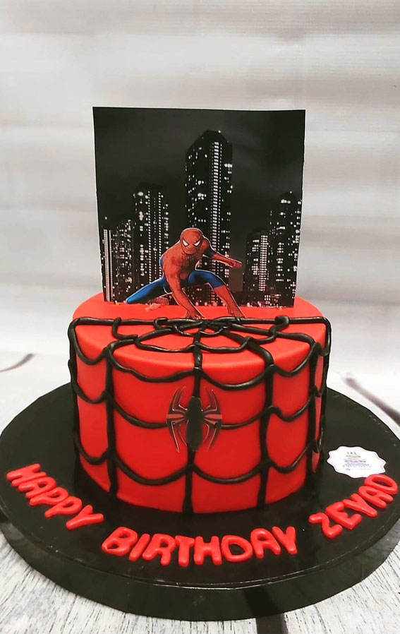 Spider Web Cake — PattiCakes Bakery