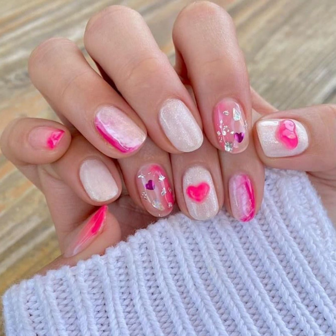 45 Kawaii Nails : Valentine’s Day Kawaii Nails