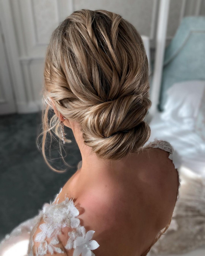 40 Beautiful Updo Hairstyles For 2022 : Low Updo Effortless Hairstyle