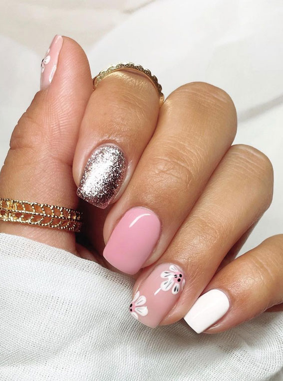 35 Nail Trends 2023 To Have on Your List : See Through Chrome Nails
