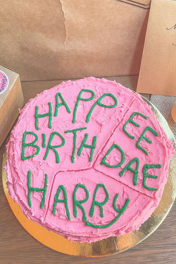 Harrys 11th Birthday Cake from Hagrid  In Literature