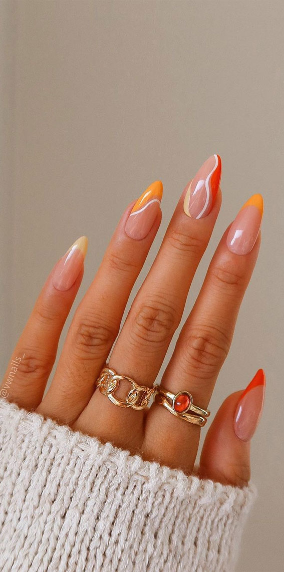 29 Cozy And Eye-Catchy Thanksgiving Nails Ideas - Styleoholic