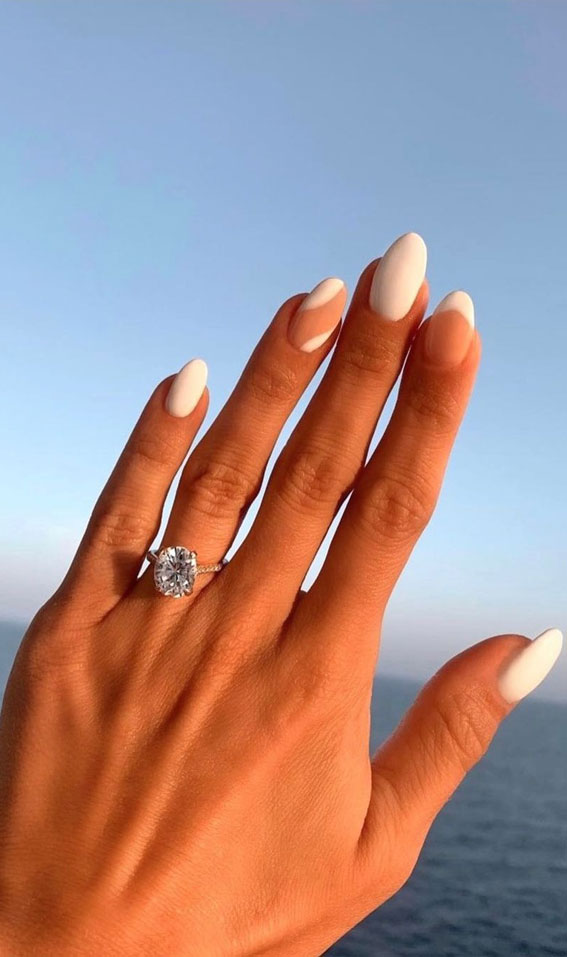 50 Stunning Engagement Rings in 2022 : Solitaire Round Cut Diamond