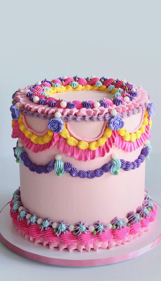 40 Best Lambeth Cake Ideas : Bright & Cute Lambeth Cake