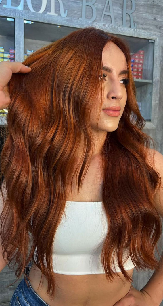 copper balayage, auburn hair color, dark copper hair colour, copper hair colour highlights, light copper hair colour, copper hair colour ideas, copper brown hair color, golden copper hair, copper hair dye for dark hair, copper hair colour, autumn hair color ideas, orange copper hair color