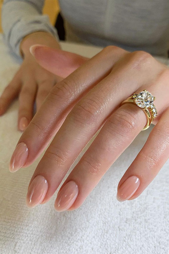 70+ Wedding Nails For Brides : Hailey Bailey Glazed Donut Nails