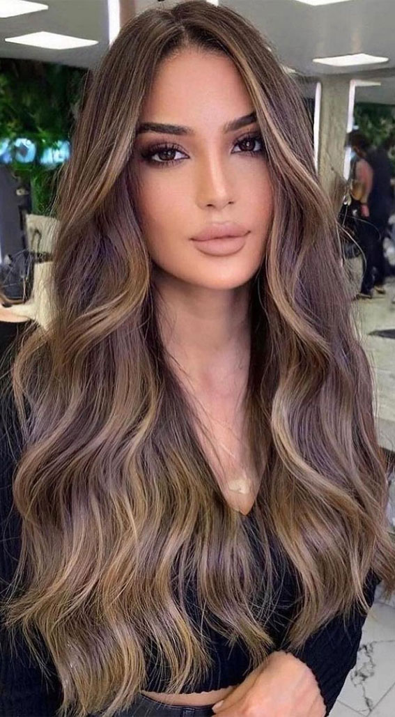 70+ Trendy Hair Colour Ideas & Hairstyles : Coconut Toasted with Caramel Face Frame