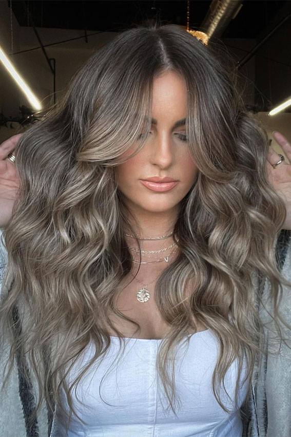 winter hair color, brown hair, trendy hair colour, hair colour ideas, hair color trends, hair color highlights, brunette hair, brown balayage