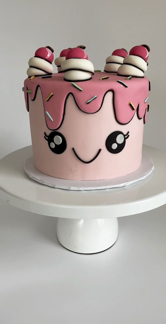 50+ Cute Comic Cake Ideas For Any Occasion : Girly Comic Cake