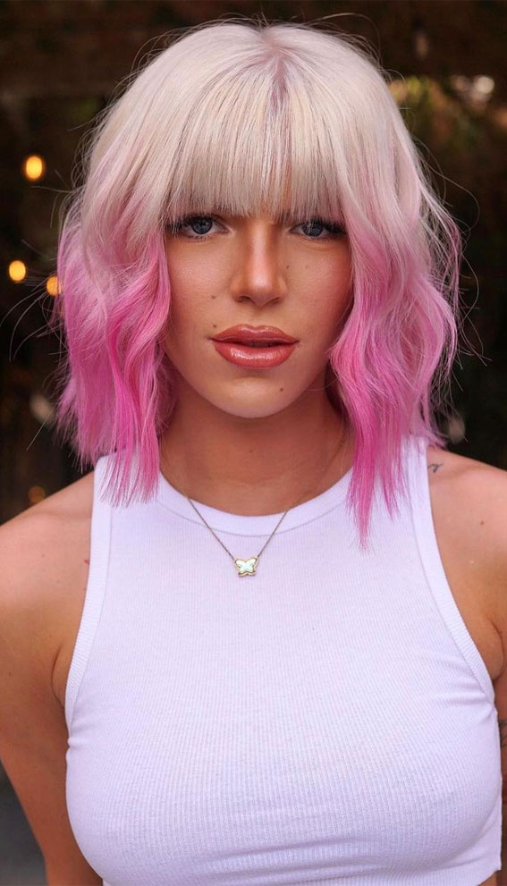 52 Best Bob Haircut Trends To Try in 2023 : Bubble Gum Bob