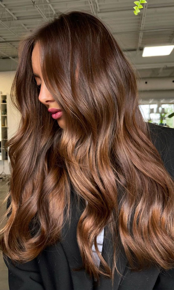 50+ Ways To Wear Spring’s Best Hair Colours : Caramel Brondee