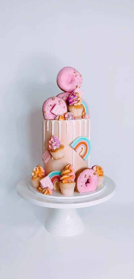 35 Delicious New Year Cake Ideas For A Sumptuous New Year 2019 - Blurmark |  Candy birthday cakes, Candy cakes, Crazy cakes