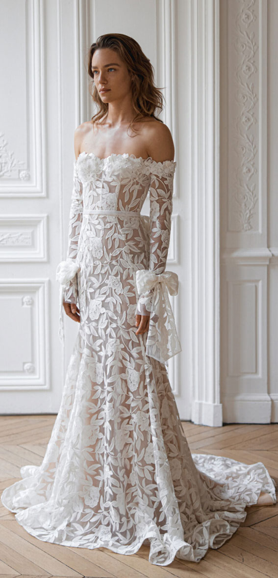 50+ Wedding Dress Trends 2023 : Super Feminine Gown