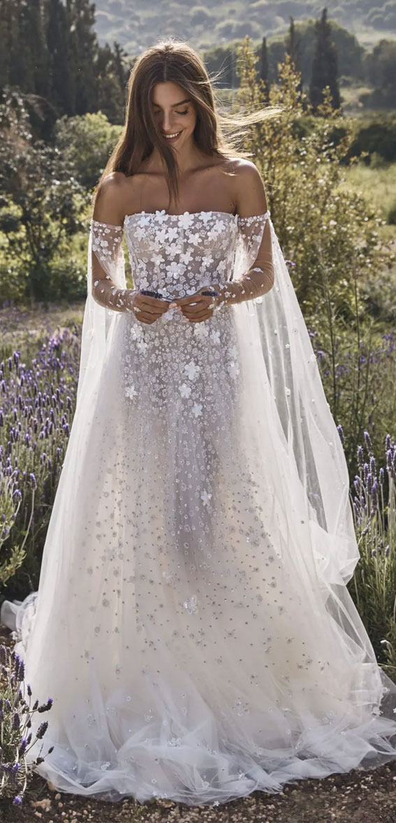 50+ Wedding Dress Trends 2023 : Detachable Sleeves + Strapless