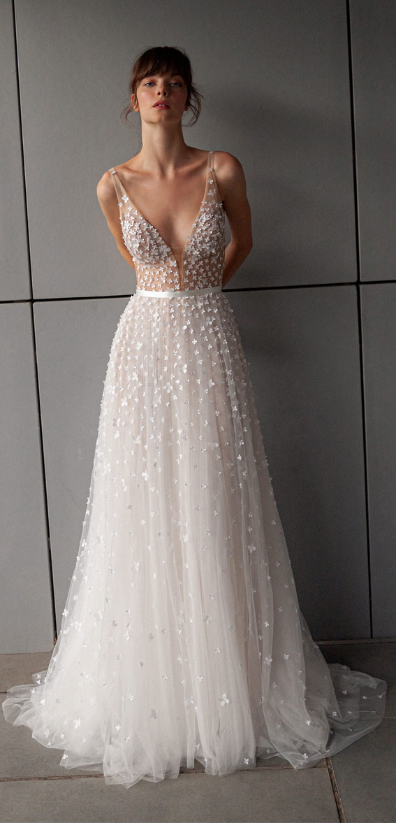 50+ Wedding Dress Trends 2023 : Stardust Wedding Dress
