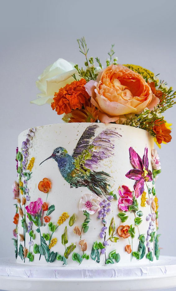 55+ Cute Cake Ideas For Your Next Party : Bird & Blooms