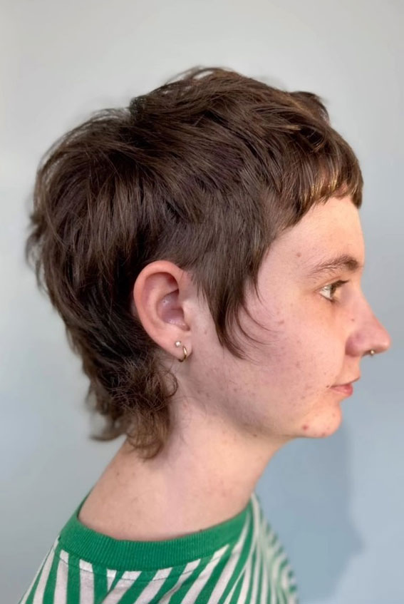 Shag Haircuts That’re Low-Maintenance Yet Stylish Haircut : Mini Pixie with Layers Fringe
