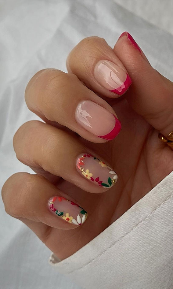 29 Flower Nails To Up Your Mani Game For Spring  Glamour UK