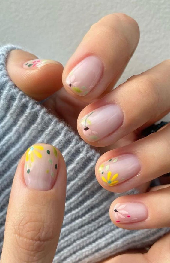 32 Gorgeous Nail Art Designs – short glam nails-thanhphatduhoc.com.vn