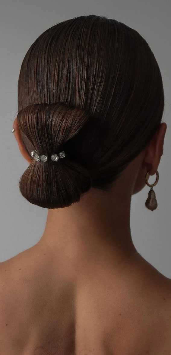 40 Updo Hairstyles Perfect For Any Occasion : Bow Inspired Updo