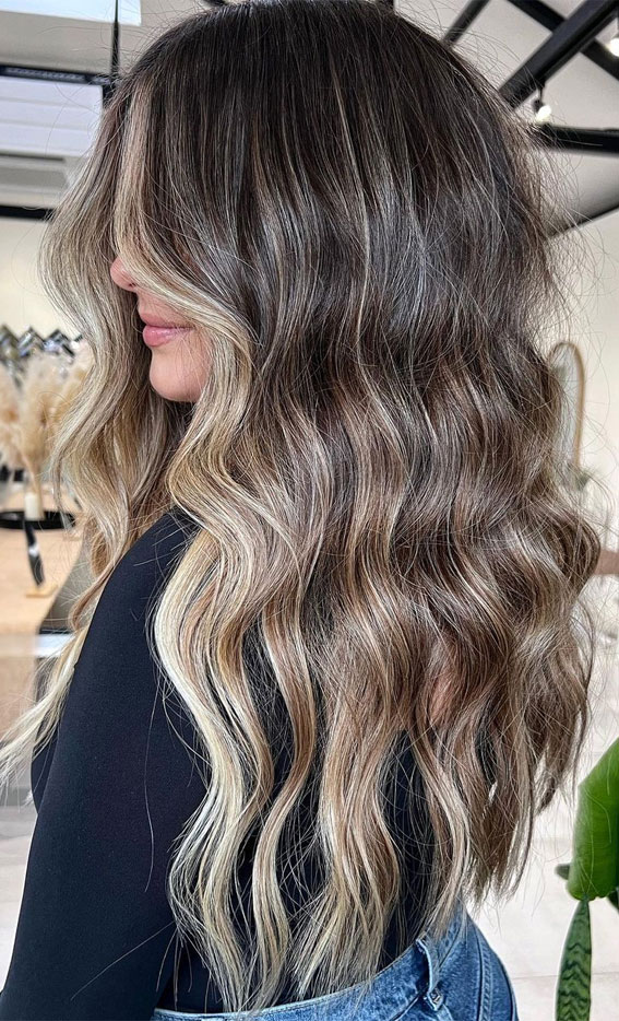 57 Cute Hair Colours and Hairstyles : Honey Espresso Martini
