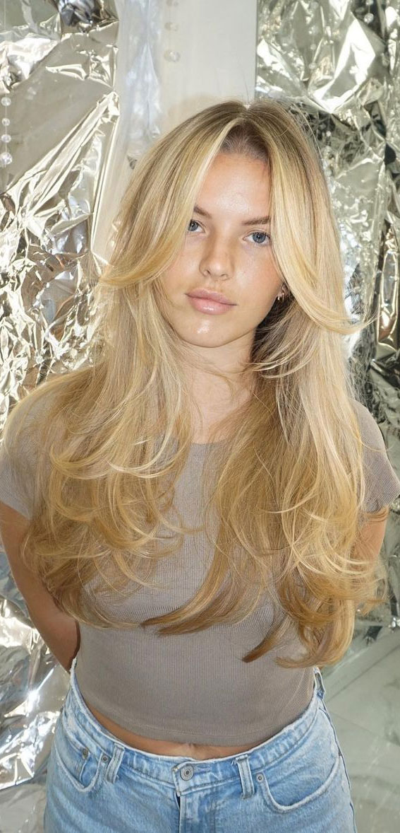 Brown and Blonde Short Y2K Popular Layered Hair