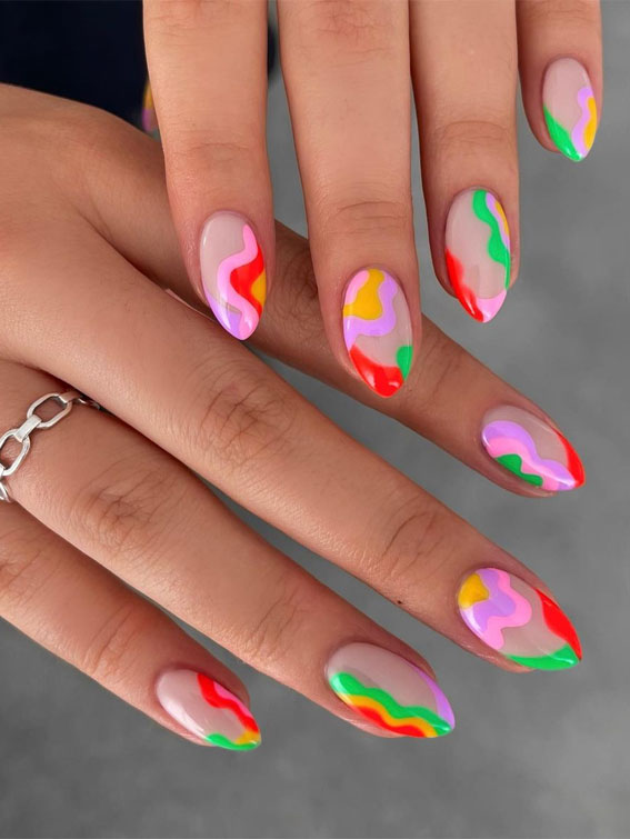 50+ Cute Summer Nails for 2023 : Colourful & Funky Nails