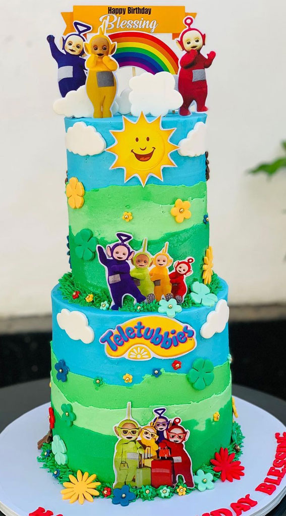 30 Cute Teletubbies Cake Ideas : Happy Teletubbies World