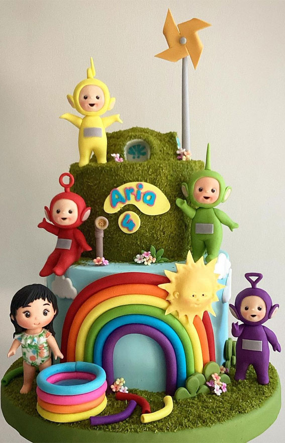 30 Cute Teletubbies Cake Ideas : Teletubbies & Swim Pool