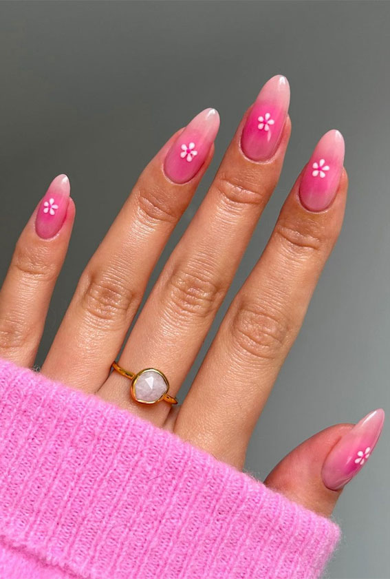 Cute Spring Nails To Inspire You : Pink Aura Nails