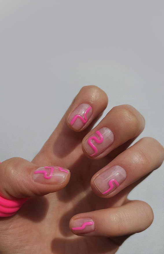 Cute Spring Nails To Inspire You : Minimalist Pink Short nails