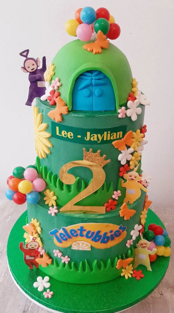 30 Cute Teletubbies Cake Ideas : Teletubbies Home Cake