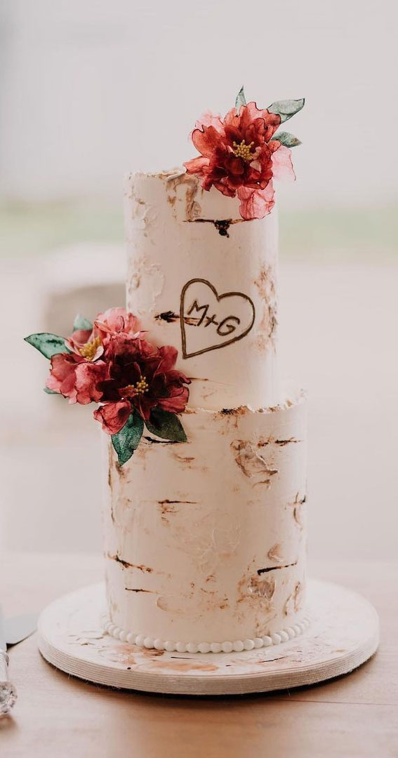 Beautiful 50+ Wedding Cakes to Suit Different Styles : Rustic Cake