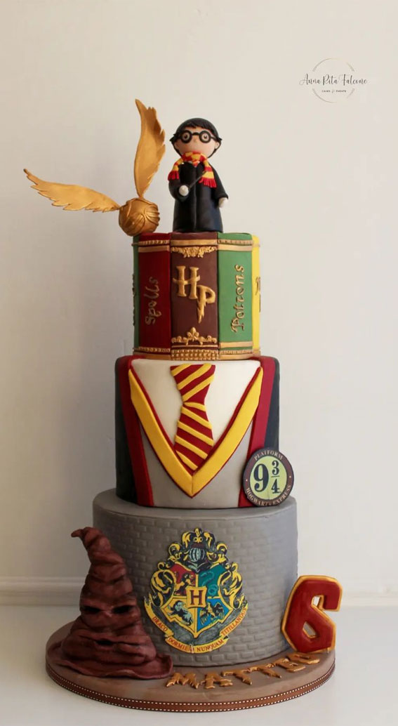 Harry Potter Cake Topper SVG File for Cricut | Vectorency