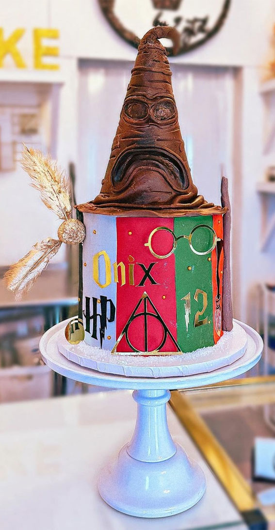 40 The Magical Harry Potter Cake Ideas : Harry Potter Themed Cake