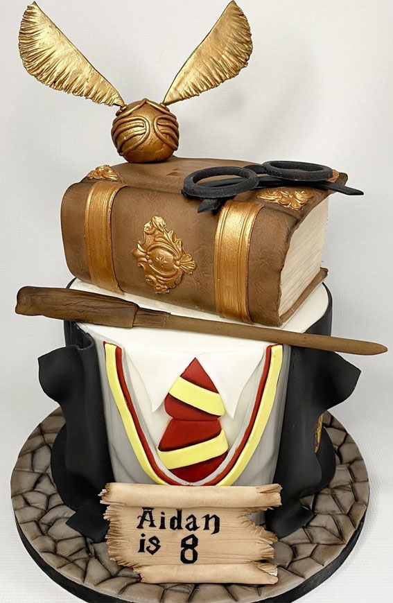 40 The Magical Harry Potter Cake Ideas : Cake for 8th Birthday