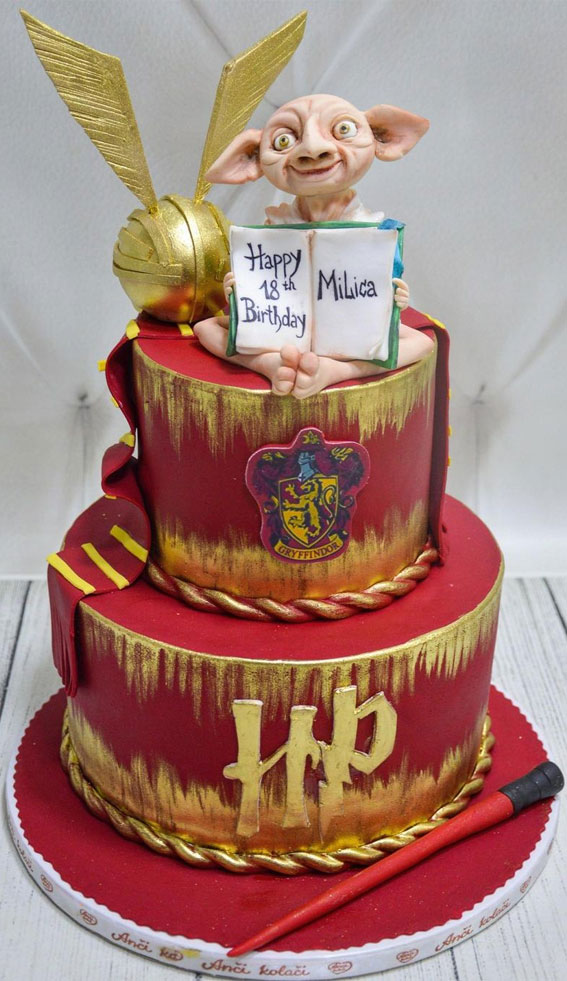 Harry Potter Happee Birthdae Cake - The Cakeroom Bakery Shop-hdcinema.vn