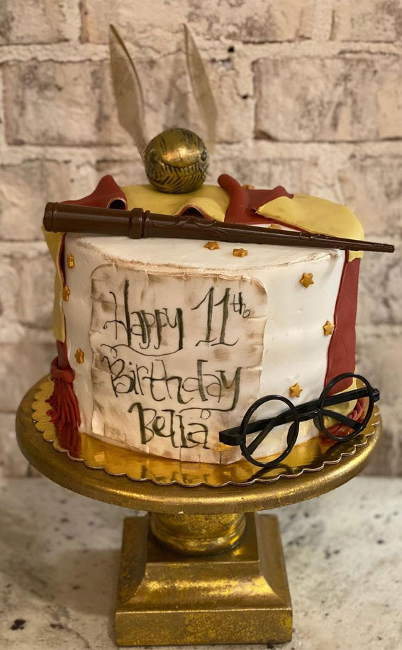 40 The Magical Harry Potter Cake Ideas : Cake for 11st Birthday