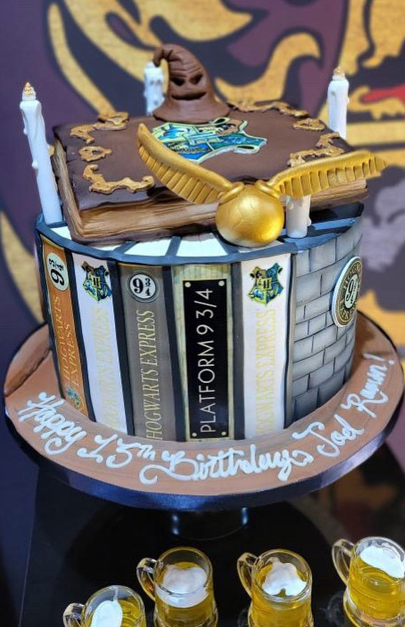 40 The Magical Harry Potter Cake Ideas : Harry Potter for 13th Birthday