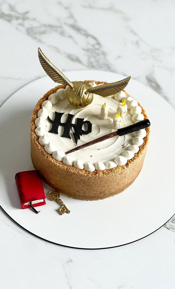 40 The Magical Harry Potter Cake Ideas : Harry Potter Cheesecake