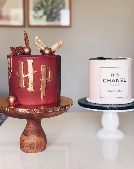 40 The Magical Harry Potter Cake Ideas : Chanel or Harry Potter?