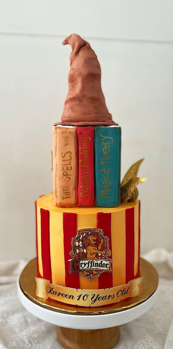 Book Cake Harry Potter Cake Royal Icing Cake-happymobile.vn