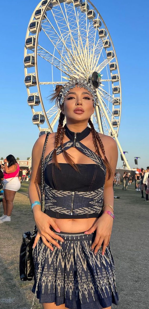 41 Cute Hairstyles to Rock The Festival : Tibe Vibes