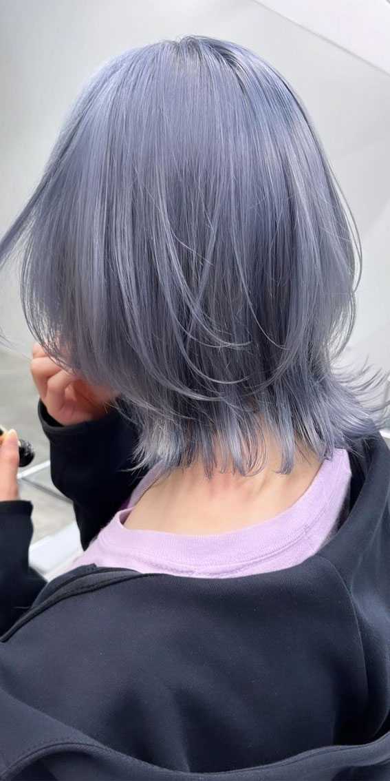 20 Unconventional Hair Color Ideas to Make a Statement : Enigmatic Silver