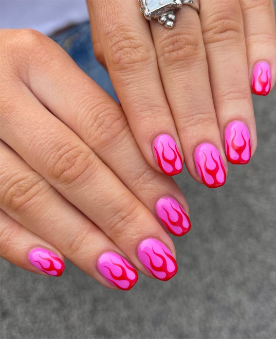 30+ Cute pink nail art designs 2018 | BeautyBigBang