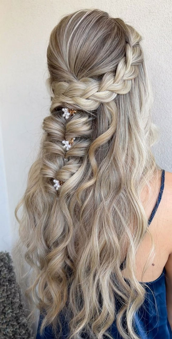 10 Easy and Cute Half Up Half Down Braided Hairstyles