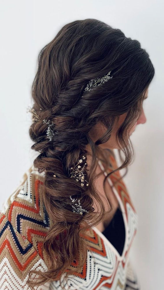 glamorous braids, wedding hairstyle, bridal braids, dutch braid updo, fishtail braid crown, boho braids, braided updo brides, wedding hairstyle braids