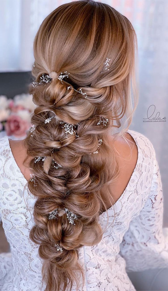 glamorous braids, wedding hairstyle, bridal braids, dutch braid updo, fishtail braid crown, boho braids, braided updo brides, wedding hairstyle braids