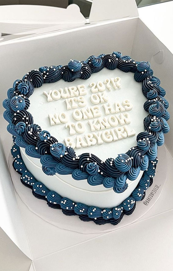 47 Buttercream Cake Ideas for Every Celebration : You’re 20?!?