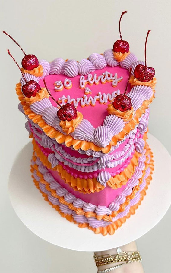 47 Buttercream Cake Ideas for Every Celebration : 30 Flirty & Thriving